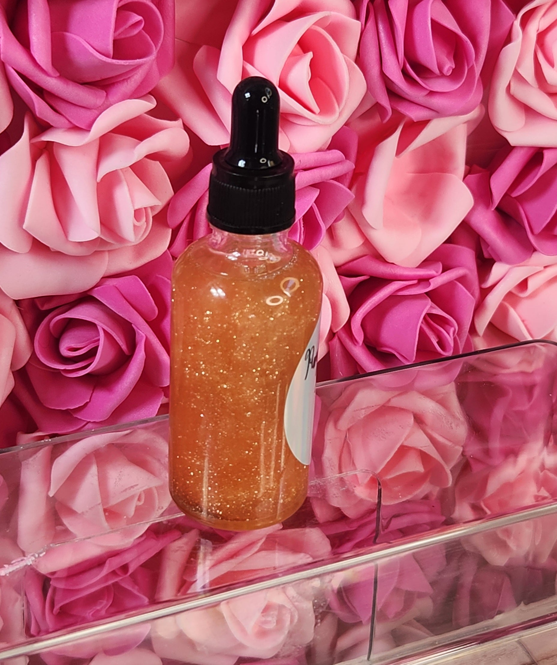 Pumpkin Cupcake All Natural Shimmer Body Oil. Luxurious and Moisturizing Body Oil for Dry or Normal Skin. Massage Oil. - Glamorous Beauty & Boutique