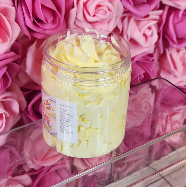 Sugar Cookie Whipped Body Butter. Handmade Shea, Cocoa & Mango Butter Body Frosting. All Natural Non Greasy Emulsified Body Butter - Glamorous Beauty & Boutique