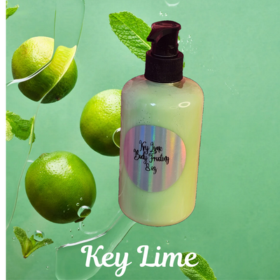 Key Lime Whipped Shea Butter Moisturizer. Handmade Shea Butter Body Frosting. All Natural Hand and Body Lotion 8 oz - Glamorous Beauty & Boutique