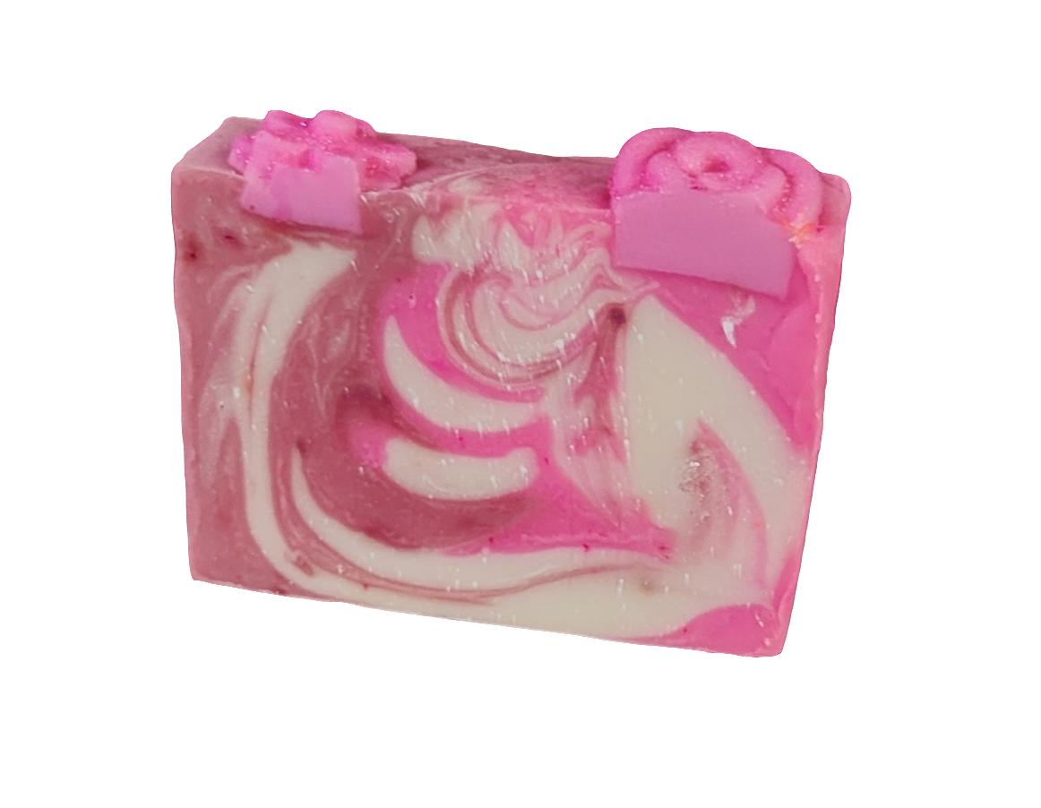 Rose Quartz Organic Cold Process Swirl Soap. Handmade All Natural Handcrafted Soap. Cute Swirl Soap! Fall/Winter Soap Bar. Yoni Soap