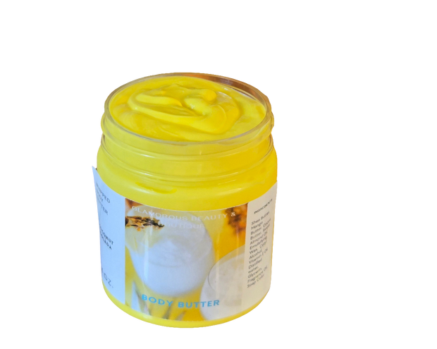 Coconut Colada Whipped Body Butter. Handmade Shea & Cocoa Butter Whipped Body Butter. All Natural Non Greasy No Melt Body Butter
