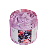 Berries and Cream Whipped Foaming Sugar Scrub. Exfoliating Body Wash & Scrub. All Natural Shea Butter Whipped Soap and Shaving Cream