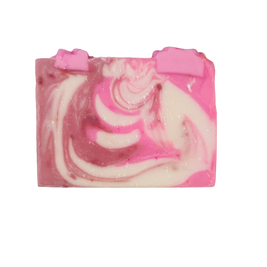 Rose Quartz Organic Cold Process Swirl Soap. Handmade All Natural Handcrafted Soap. Cute Swirl Soap! Fall/Winter Soap Bar. Yoni Soap