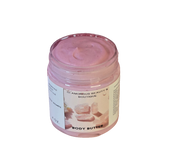 Rose Quartz Whipped Body Butter. Handmade Shea, Cocoa and Mango Butter Body Frosting. All Natural Non Greasy No Melt Body Butter