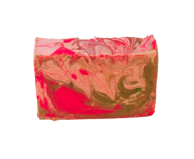 Viva La Juicee Organic Cold Process Swirl Soap. Handmade All Natural Soap Bar. Cute Swirl Soap! Moisturizing Yoni Soap