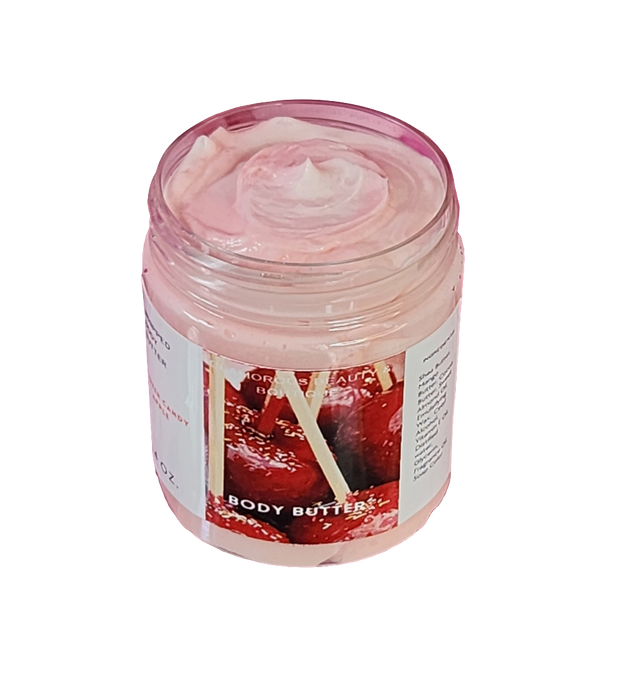 Winter Candy Apple BBW Type Whipped Body Butter. Handmade Shea & Mango Butter Body Frosting. All Natural Non Greasy Emulsified Body Butter - Glamorous Beauty & Boutique