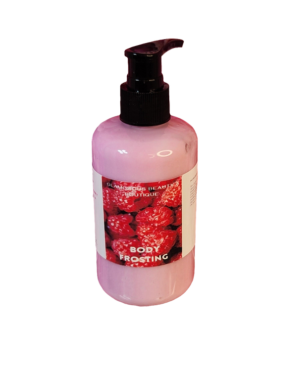 Black Raspberry Vanilla Whipped Shea Butter Moisturizer. Handmade Shea Butter Body Frosting. All Natural Hand and Body Lotion 8 oz