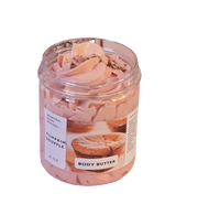 Pumpkin Souffle Whipped Body Butter. Handmade Shea & Cocoa Butter Whipped Body Butter. All Natural Non Greasy No Melt Body Butter