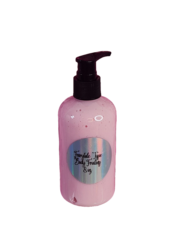 Fairytale Type Whipped Shea Butter Moisturizer. Handmade Shea Butter Body Frosting. All Natural Hand and Body Lotion 8 oz
