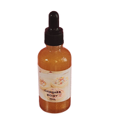 Cupcake All Natural Shimmer Body Oil. Luxurious and Moisturizing Body Oil for Dry or Normal Skin. Massage Oil.
