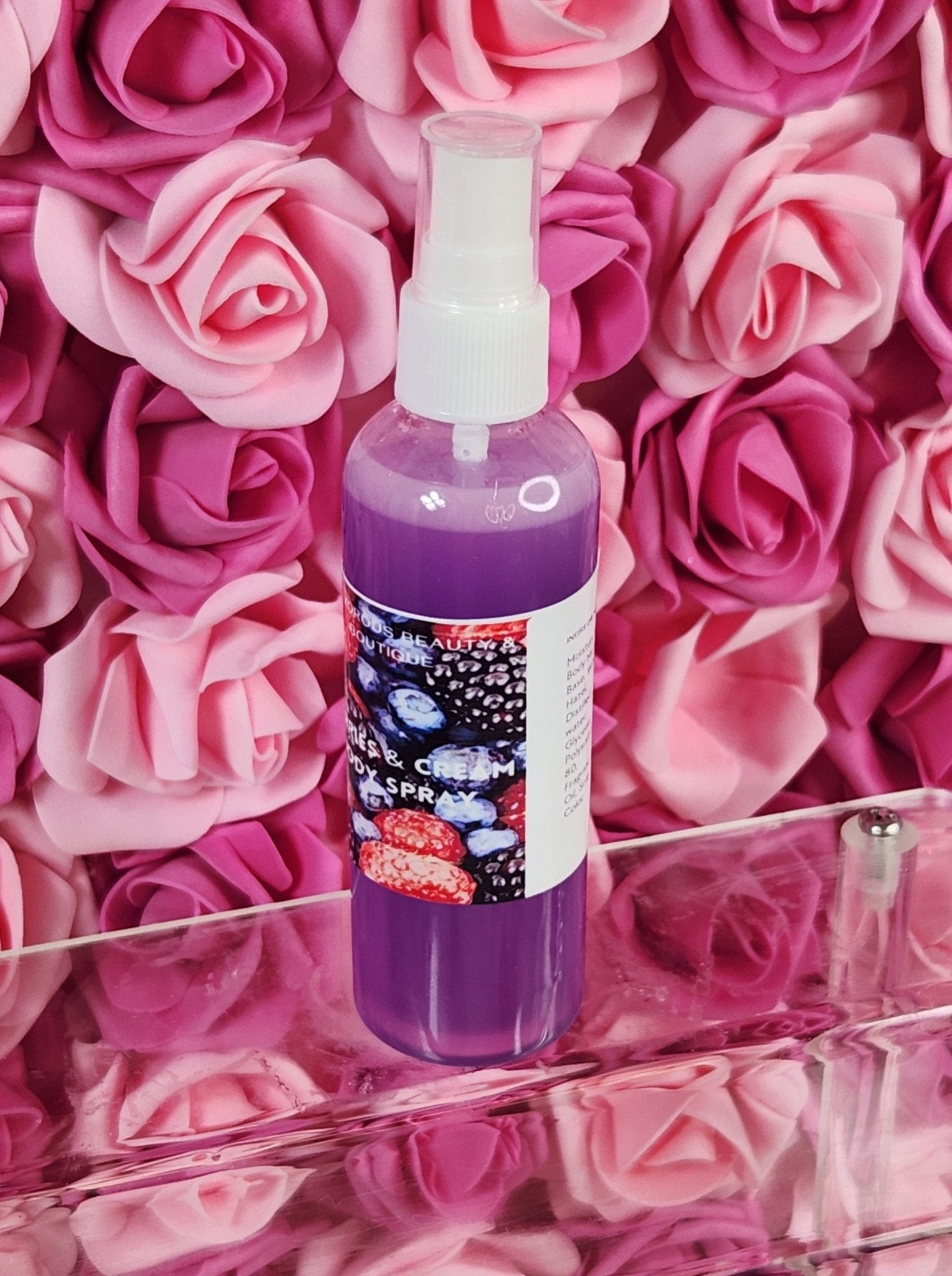 #handmade_body_mist #all_natural_body_mist #alcohol_free_body_mist #organic_body_spray #handmade_skincare #berries_and_cream_body_spray