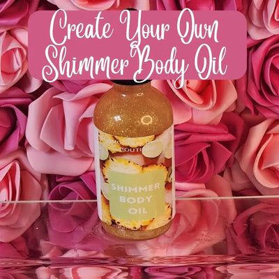 All natural shimmer body oil - 2