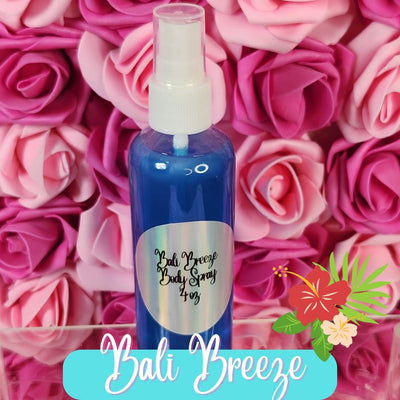 Bali Breeze Body Mist, alcohol Free Body spray 