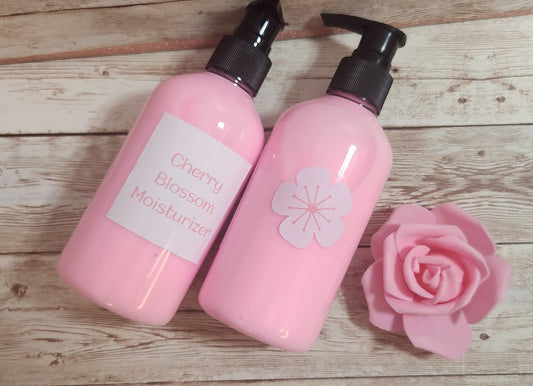 Cherry Blossom Whipped Creamy Moisturizer. Handmade Shea Butter Body Frosting. All Natural Body Lotion - Glamorous Beauty & Boutique