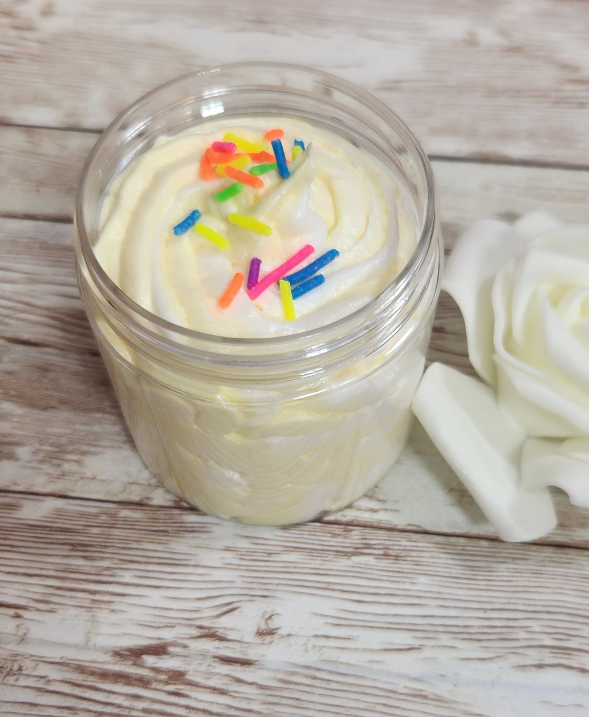 Cupcake Whipped Foaming Shea Butter Sugar Scrub. Exfoliating Body Wash & Scrub. All Natural Shea Butter Whipped Soap. Shaving Cream. - Glamorous Beauty & Boutique