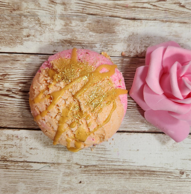 Juicy Papaya Mango XL Ice Cream Scoop Bubble Bars. Handmade All Natural Shea Butter Bubble Bath. Moisturizing Bath Bomb/Bubble Scoops - Glamorous Beauty & Boutique