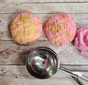 Juicy Papaya Mango XL Ice Cream Scoop Bubble Bars. Handmade All Natural Shea Butter Bubble Bath. Moisturizing Bath Bomb/Bubble Scoops - Glamorous Beauty & Boutique