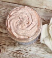 Marshmallow Fireside BBW Body Butter & Whipped Sugar Scrub Gift Set. Handmade All Natural Fluffy Whipped Sugar Scrub and Body Butter Combo - Glamorous Beauty & Boutique