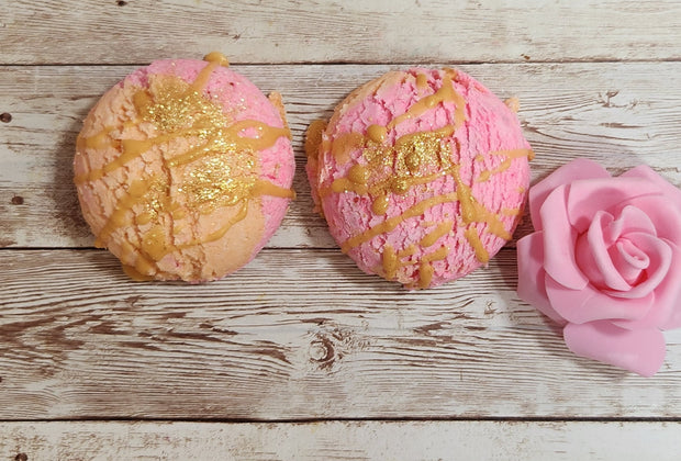 Juicy Papaya Mango XL Ice Cream Scoop Bubble Bars. Handmade All Natural Shea Butter Bubble Bath. Moisturizing Bath Bomb/Bubble Scoops - Glamorous Beauty & Boutique