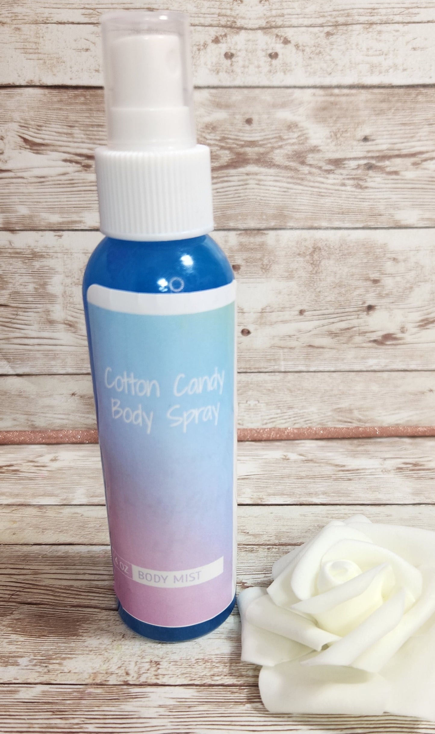 Cotton Candy Body & Hair Spray. 4 oz Handmade Moisturizing Hair and Body Mist.  Alcohol Free! - Glamorous Beauty & Boutique