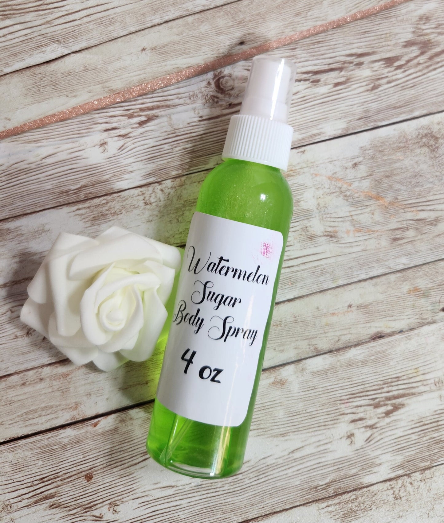 Watermelon Sugar Body & Hair Spray. 4 oz Handmade Moisturizing Hair and Body Mist.  Alcohol Free! - Glamorous Beauty & Boutique