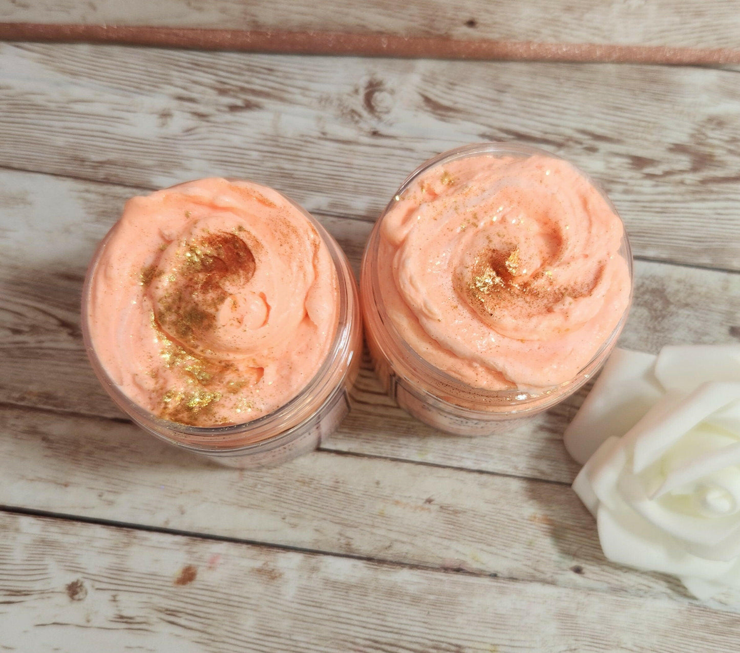 Pumpkin Cupcake Whipped Foaming Sugar Scrub. Exfoliating Body Wash & Scrub. All Natural Shea Butter Whipped Soap and Shaving Cream - Glamorous Beauty & Boutique