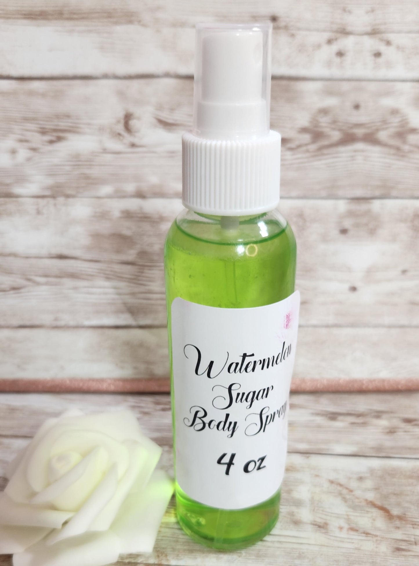 Watermelon Sugar Body & Hair Spray. 4 oz Handmade Moisturizing Hair and Body Mist.  Alcohol Free! - Glamorous Beauty & Boutique