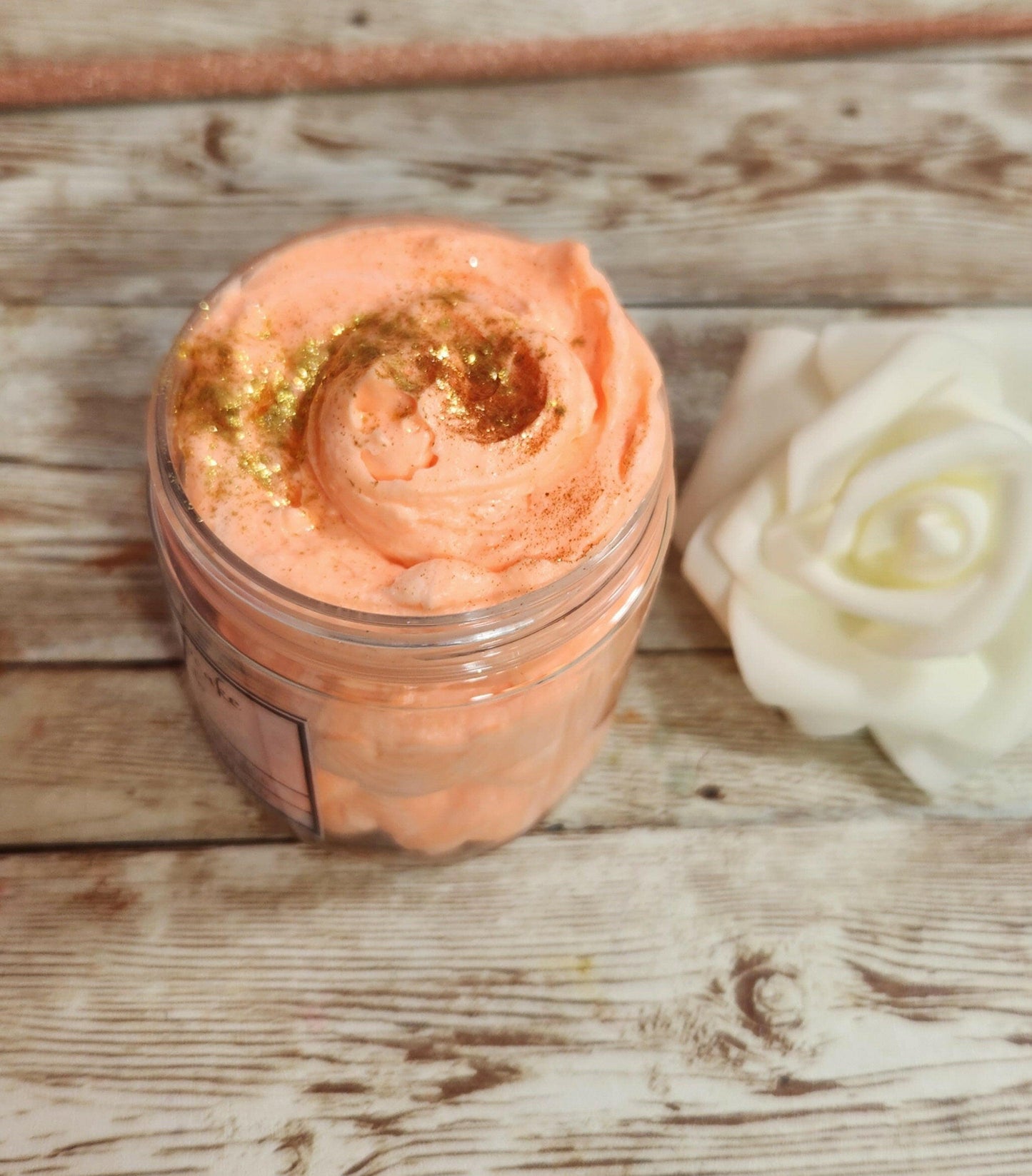 Pumpkin Cupcake Whipped Foaming Sugar Scrub. Exfoliating Body Wash & Scrub. All Natural Shea Butter Whipped Soap and Shaving Cream - Glamorous Beauty & Boutique