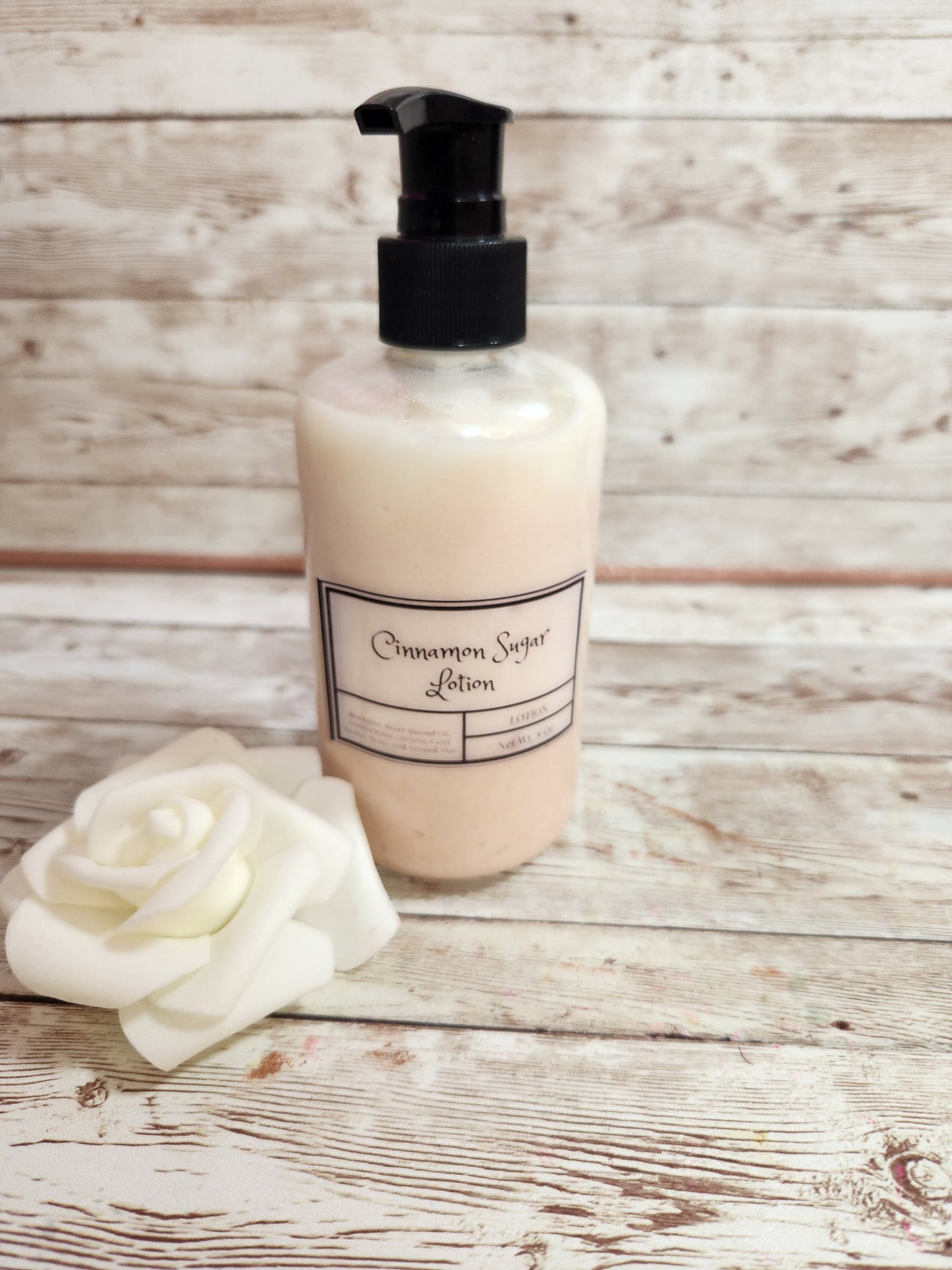 Cinnamon Sugar Whipped Shea Butter Moisturizer. Handmade Shea Butter Body Frosting. All Natural Hand and Body Lotion 8 oz - Glamorous Beauty & Boutique