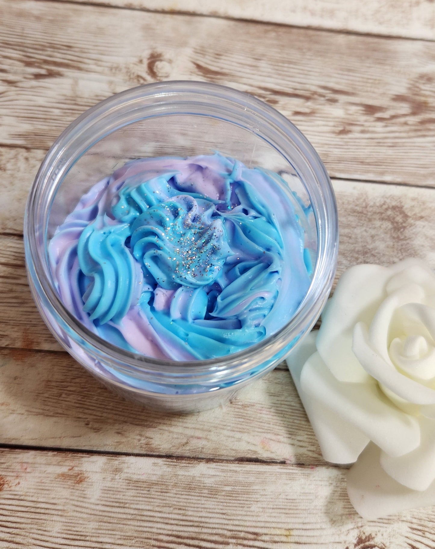 Cotton Candy Frosting Whipped Body Butter. Handmade Shea & Cocoa Butter Body Frosting. All Natural Non Greasy Emulsified Body Butter - Glamorous Beauty & Boutique