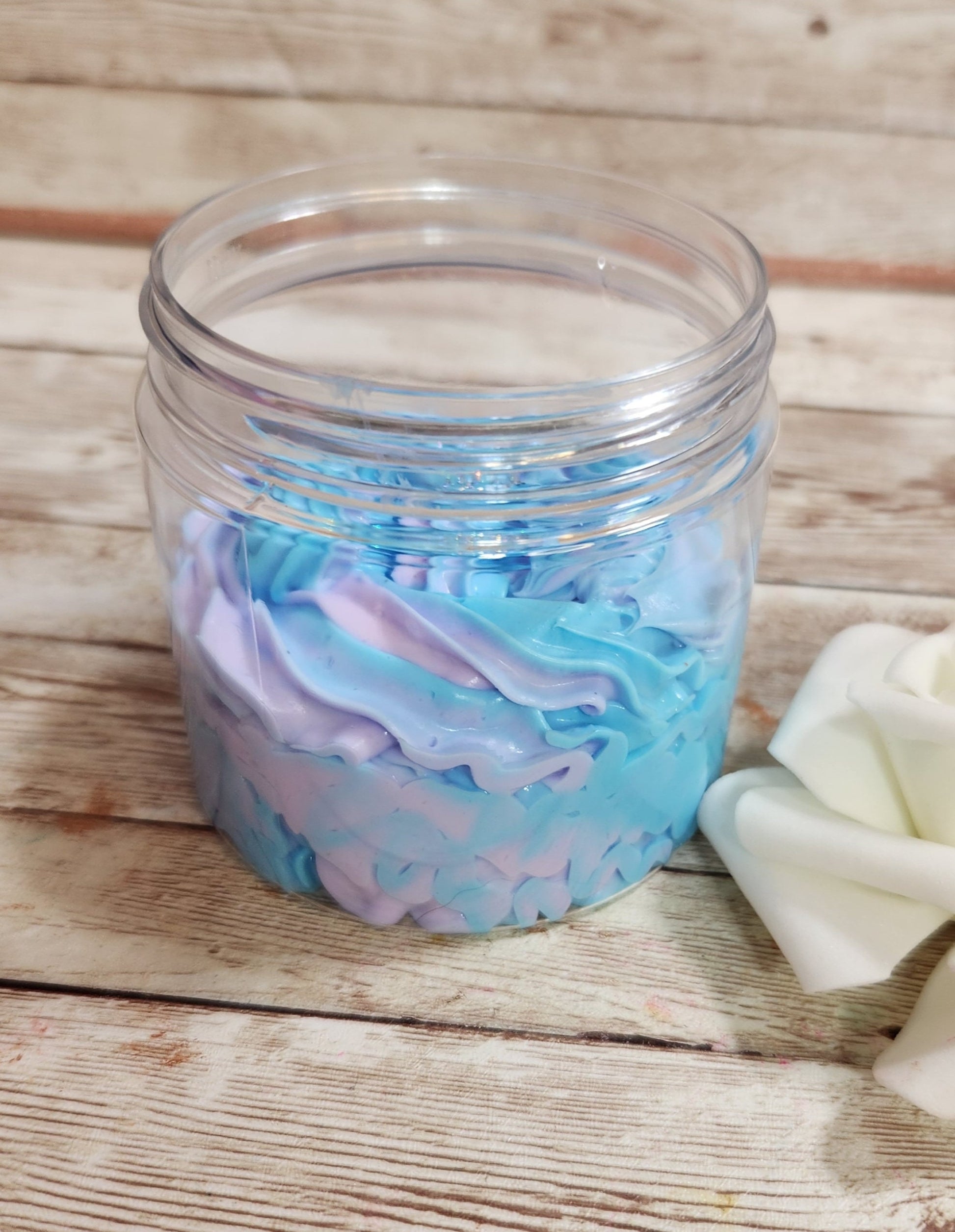 Cotton Candy Frosting Whipped Body Butter. Handmade Shea & Cocoa Butter Body Frosting. All Natural Non Greasy Emulsified Body Butter - Glamorous Beauty & Boutique