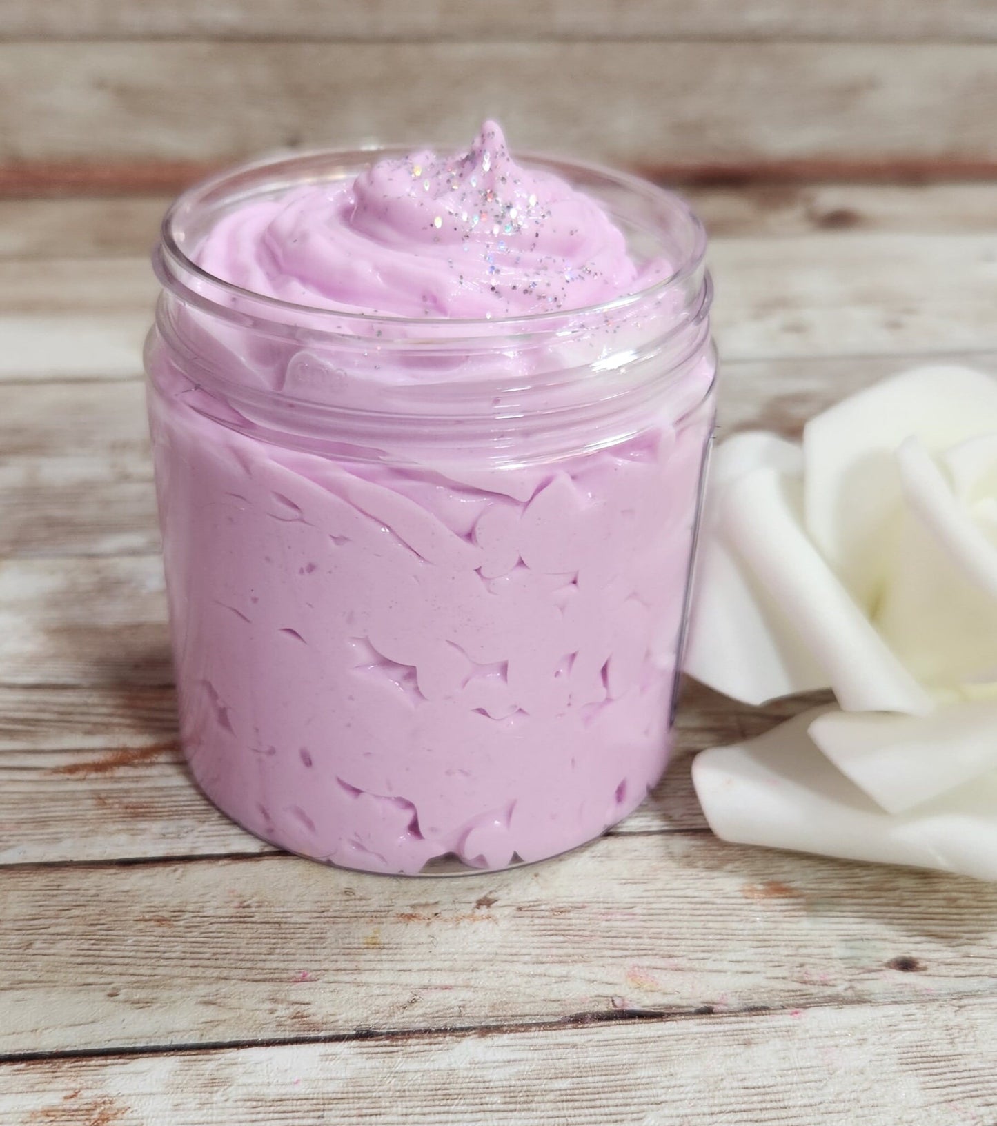 Raspberry Jam Whipped Body Butter. Handmade Shea & Cocoa Butter Body Frosting. All Natural Non Greasy Emulsified Body Butter - Glamorous Beauty & Boutique