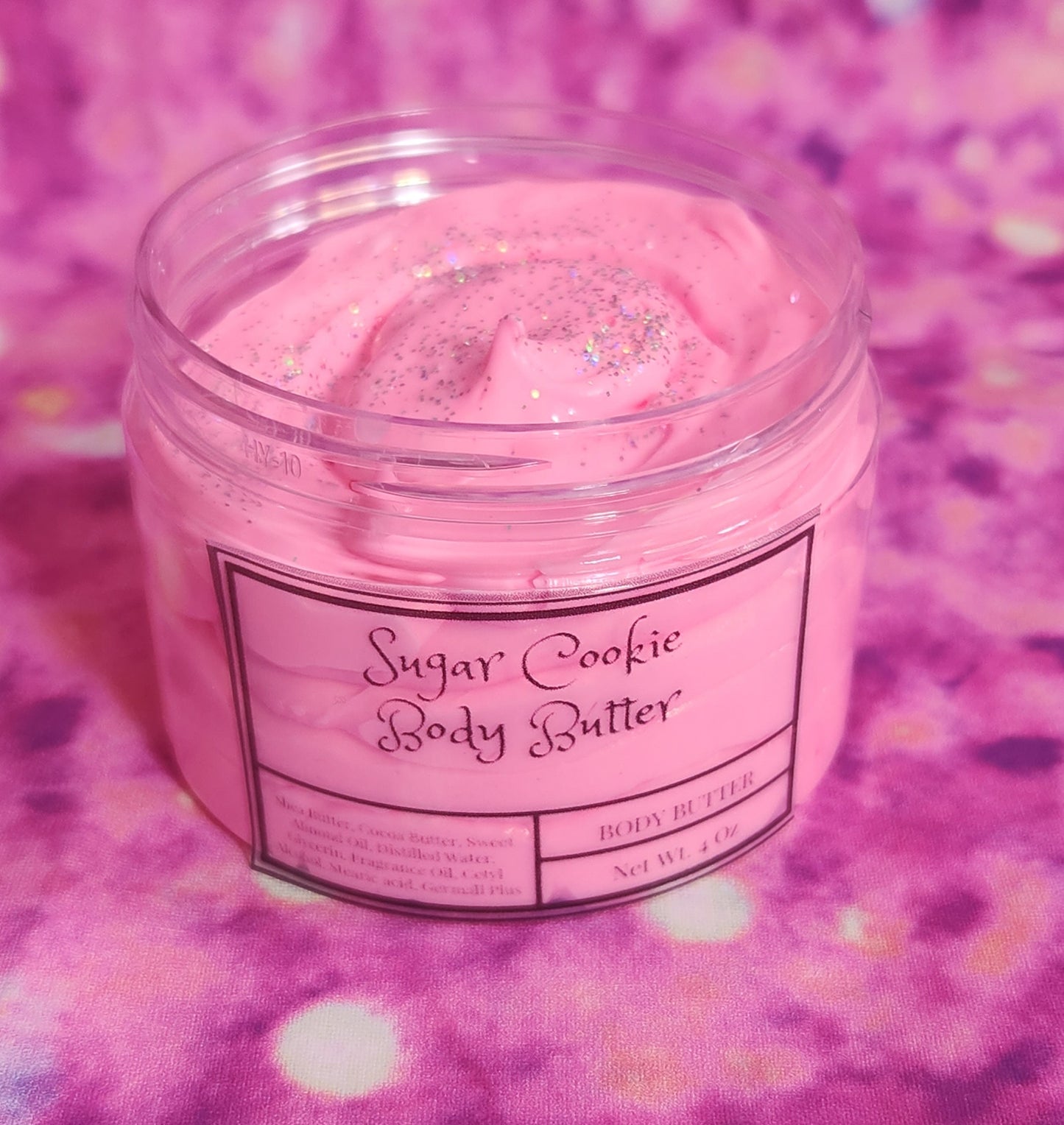 Sugar Cookie Whipped Body Butter. Handmade Shea, Cocoa & Mango Butter Body Frosting. All Natural Non Greasy Emulsified Body Butter - Glamorous Beauty & Boutique