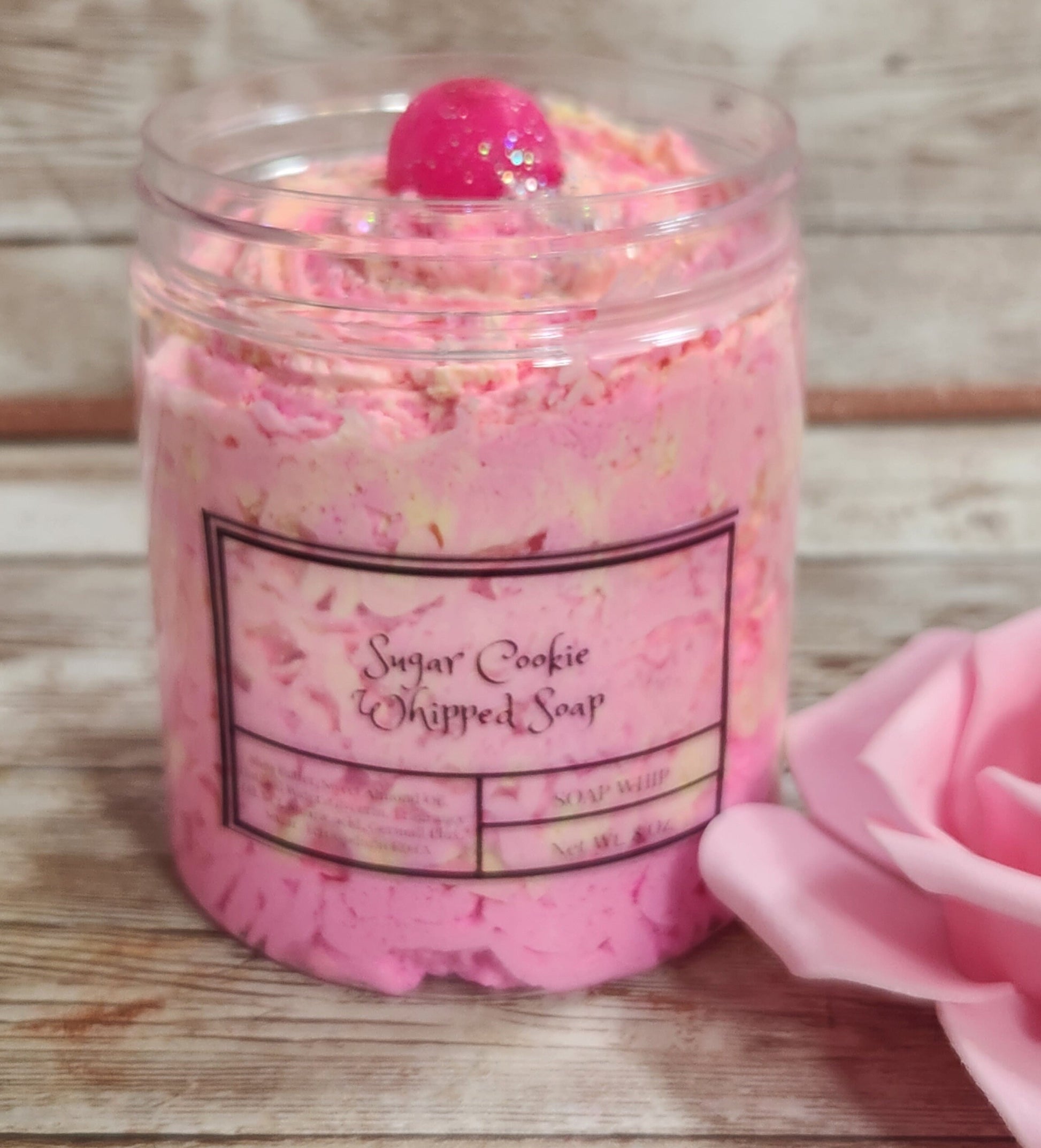 Sugar Cookie Whipped Shea Butter Soap. Fluffy Foaming Body Whip and Shaving Cream. Handmade All Natural Whipped Soap & Body Frosting. - Glamorous Beauty & Boutique