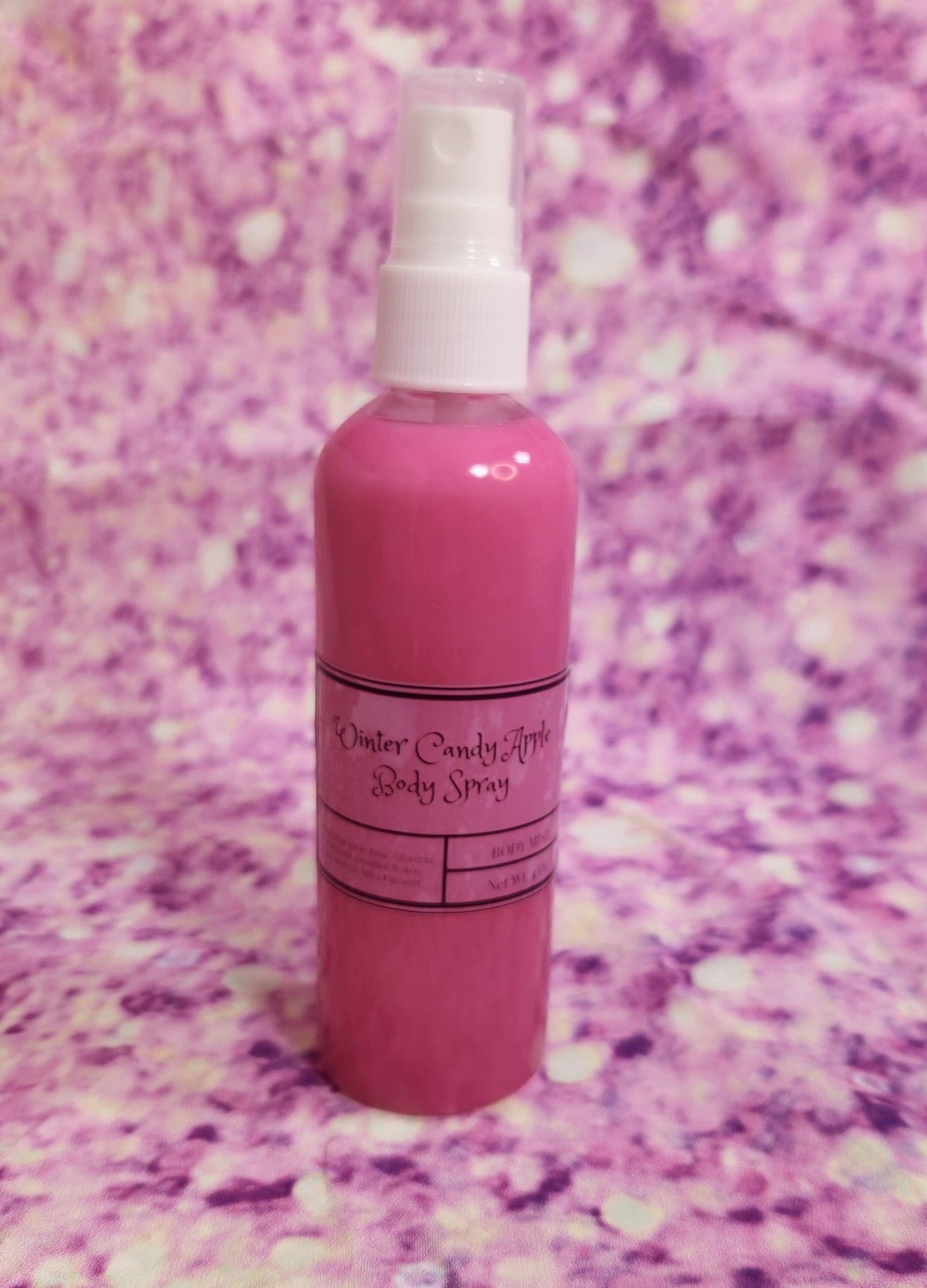 Winter Candy Apple BBW Type Moisturizing Body & Hair Spray. 4 oz Handmade Alcohol Free Hair and Body Mist - Glamorous Beauty & Boutique