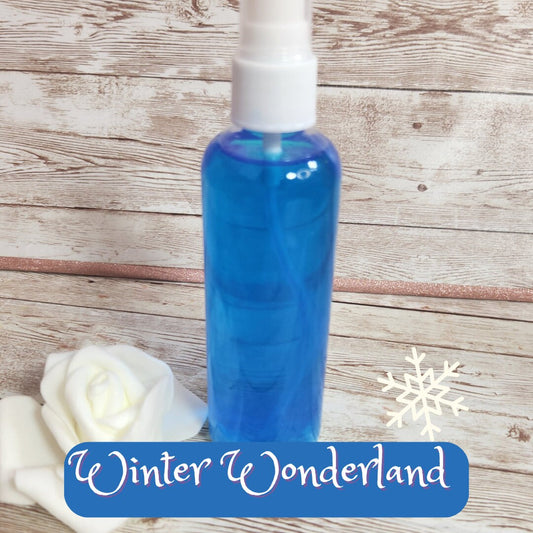 Winter Wonderland Moisturizing Body & Hair Spray. 4 oz Handmade Alcohol Free Hair and Body Mist - Glamorous Beauty & Boutique