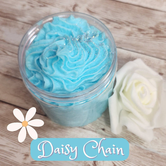 Daisy Chain Whipped Body Butter. Handmade Avocado, Shea, Mango & Kokum Butter Body Frosting. All Natural Non Greasy Body Butter.  Body Icing - Glamorous Beauty & Boutique