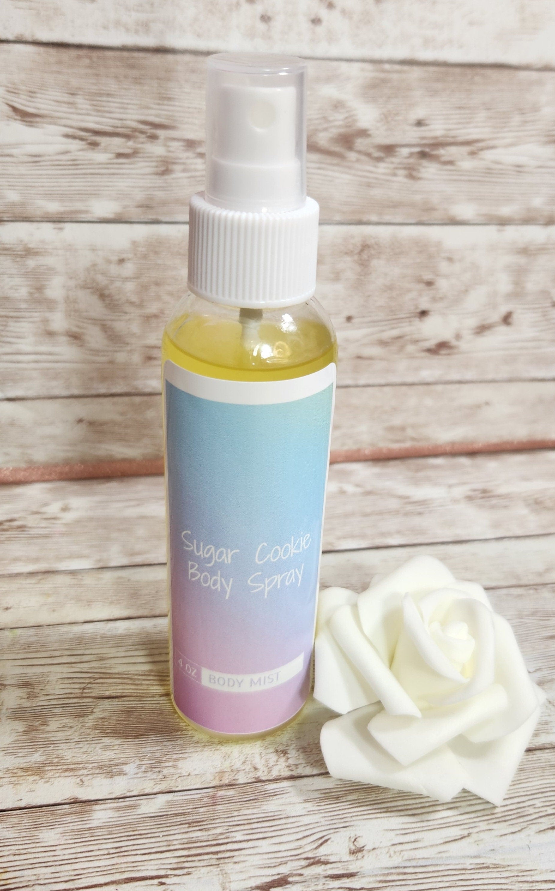 Sugar Cookie Moisturizing Body & Hair Spray. 4 oz Handmade Alcohol Free Hair and Body Mist - Glamorous Beauty & Boutique