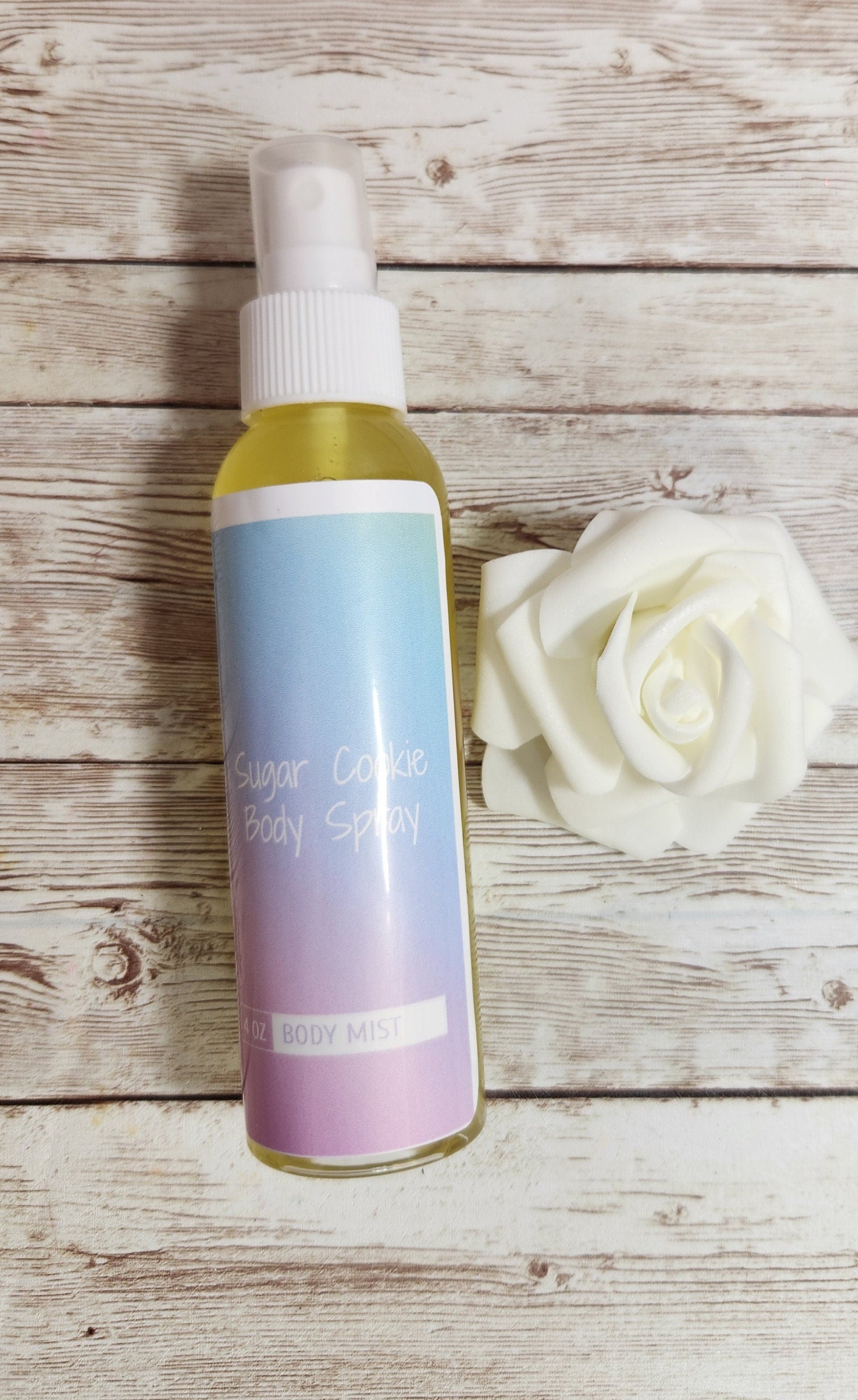 Sugar Cookie Moisturizing Body & Hair Spray. 4 oz Handmade Alcohol Free Hair and Body Mist - Glamorous Beauty & Boutique