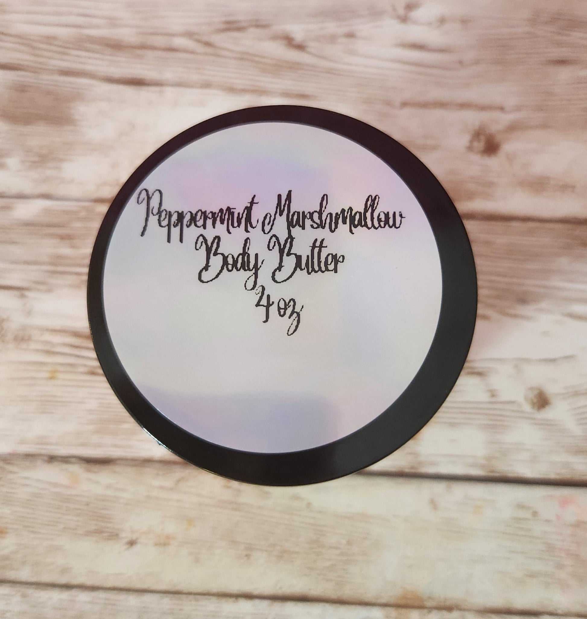 Peppermint Marshmallow Whipped Body Butter. Handmade Shea, Mango & Cocoa Butter Body Frosting. All Natural Non Greasy Emulsified Body Butter - Glamorous Beauty & Boutique