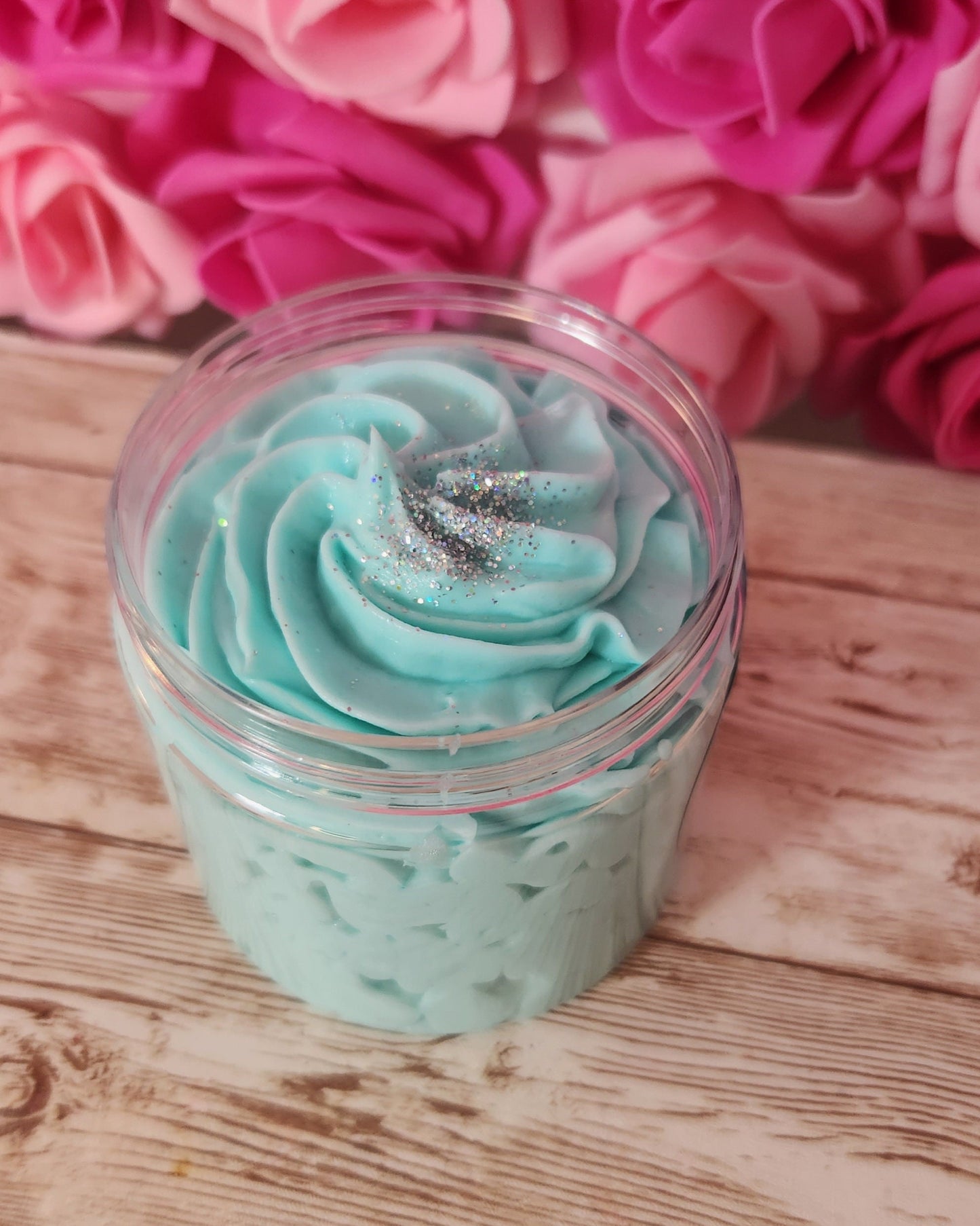 Winter Wonderland Whipped Body Butter. Handmade Shea, Cocoa & Mango Butter Body Frosting. All Natural Non Greasy Emulsified Body Butter - Glamorous Beauty & Boutique