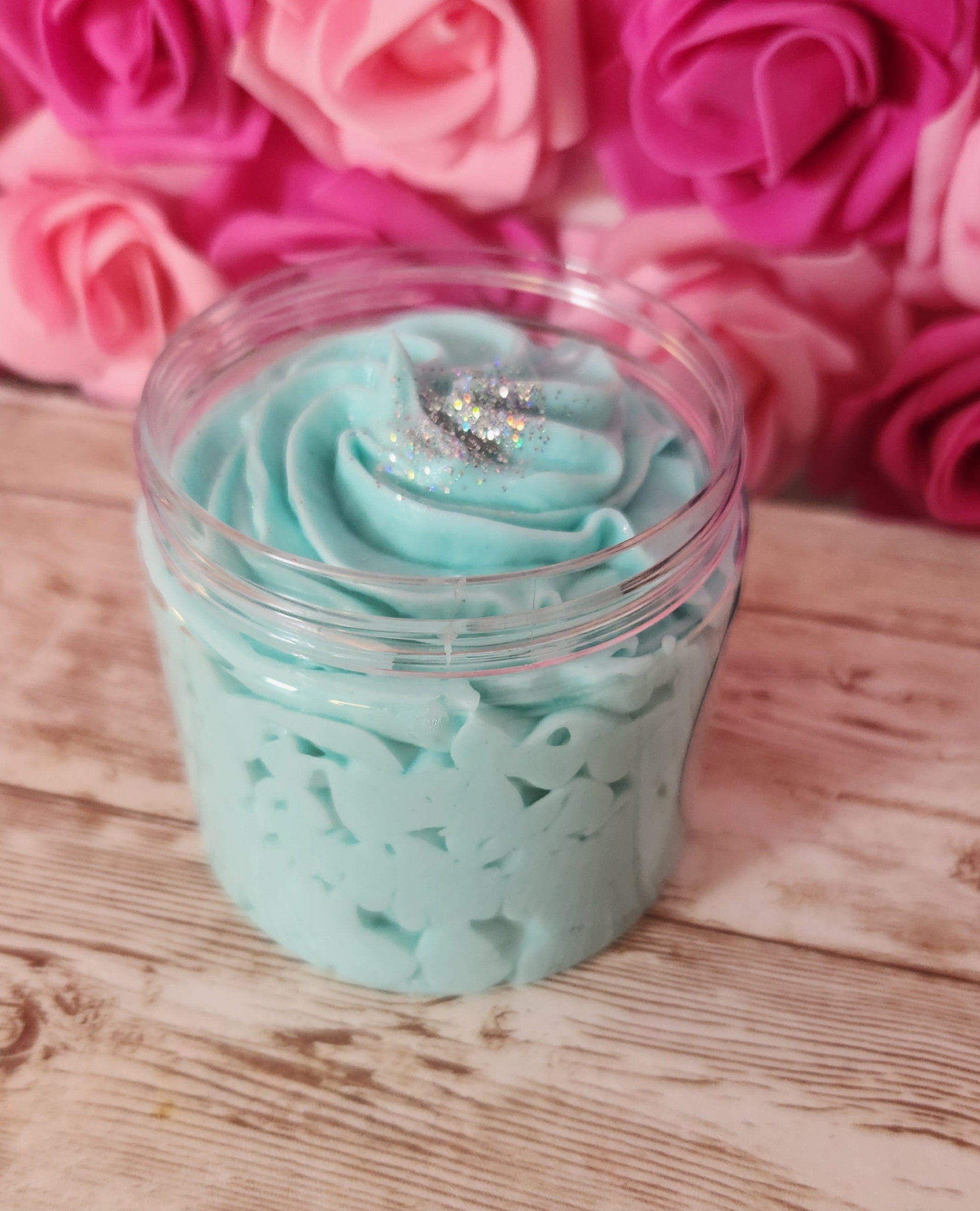 Winter Wonderland Whipped Body Butter. Handmade Shea, Cocoa & Mango Butter Body Frosting. All Natural Non Greasy Emulsified Body Butter - Glamorous Beauty & Boutique