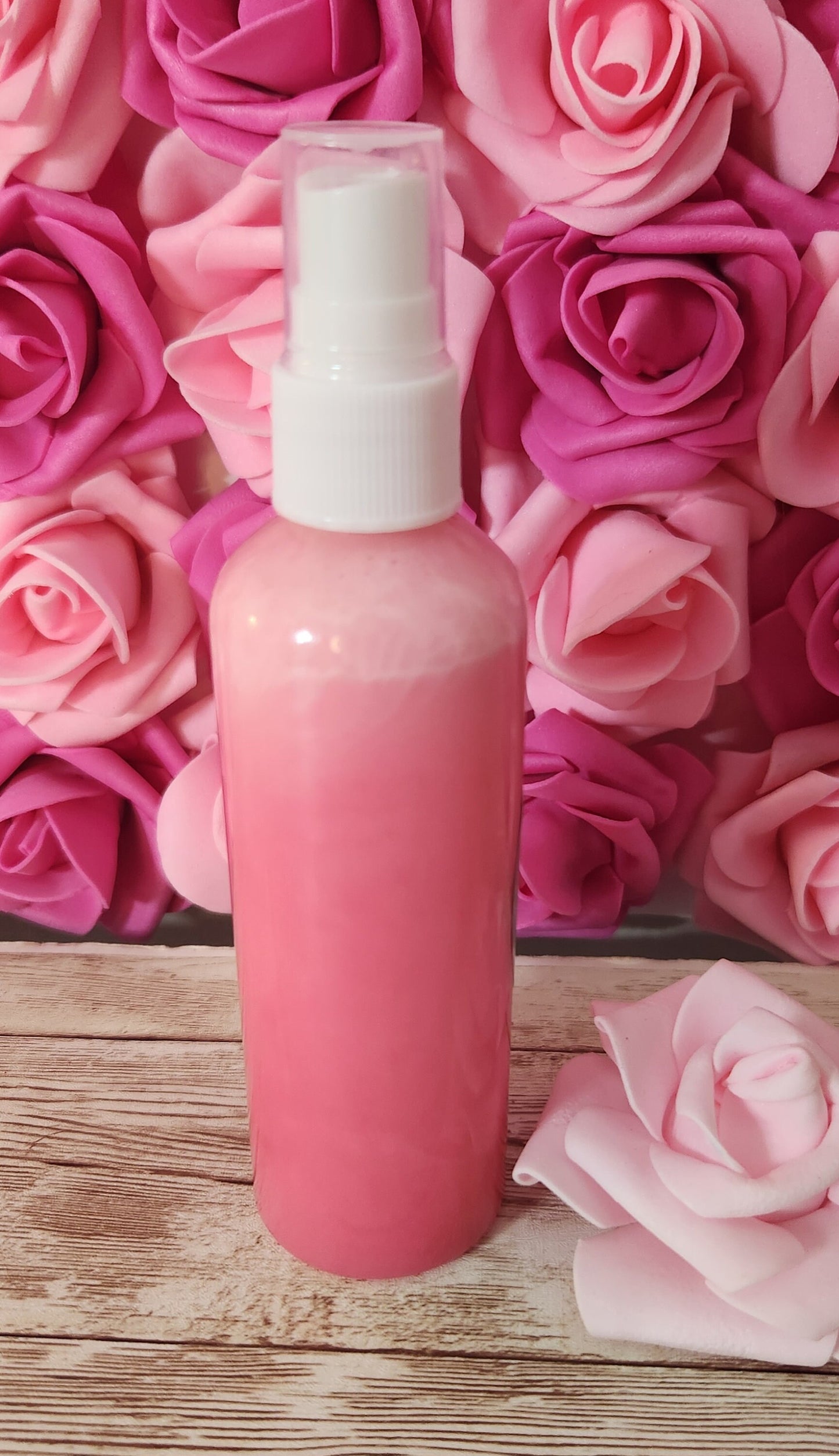 Rose Gold Moisturizing Body & Hair Spray. 4 oz Handmade Alcohol Free Hair and Body Mist - Glamorous Beauty & Boutique