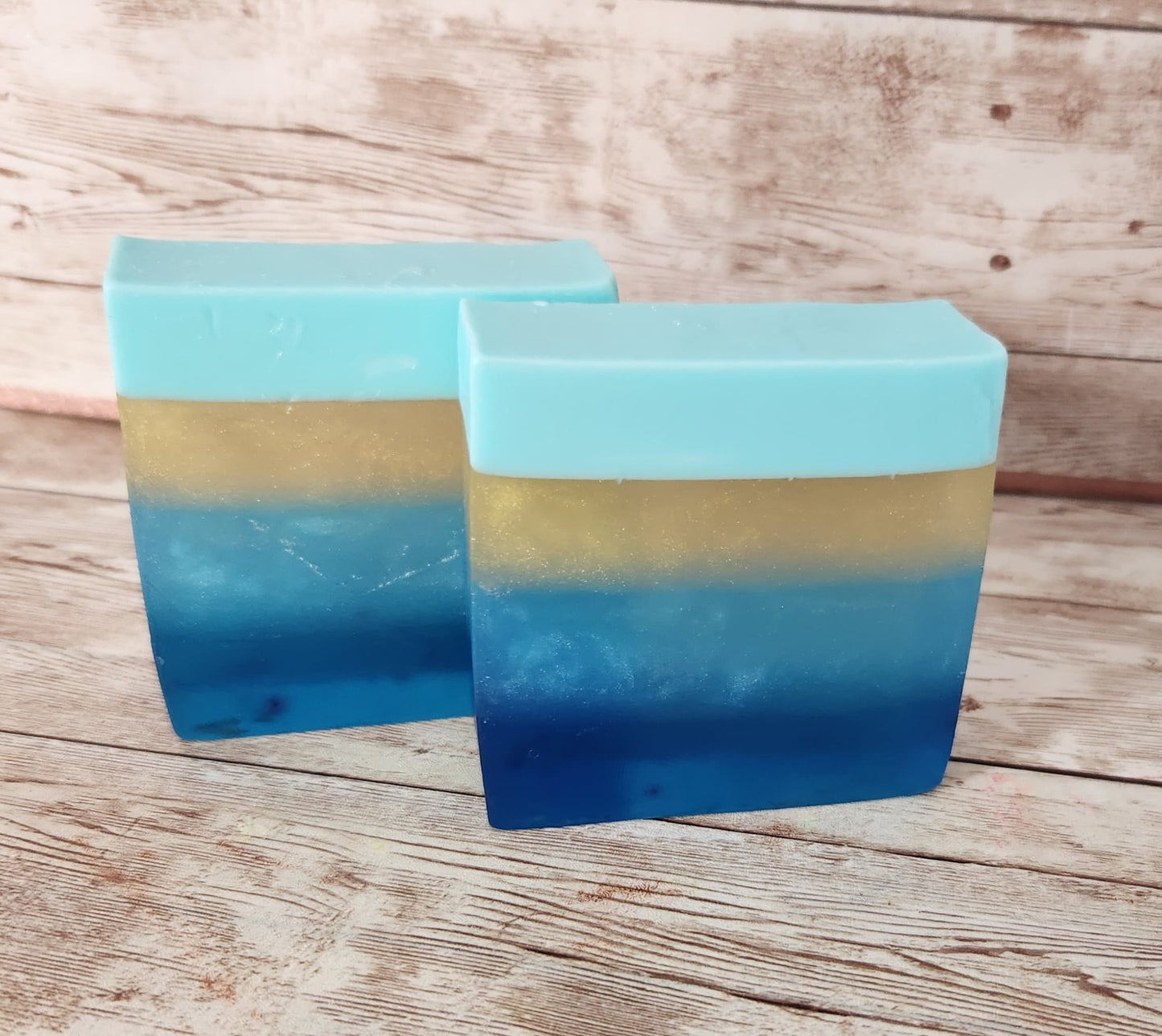 Cool Water for Men Soap. Handmade All Natural Goat Milk & Mango Butter Soap. Makeup Brush Cleaner. Masculine Soap - Glamorous Beauty & Boutique