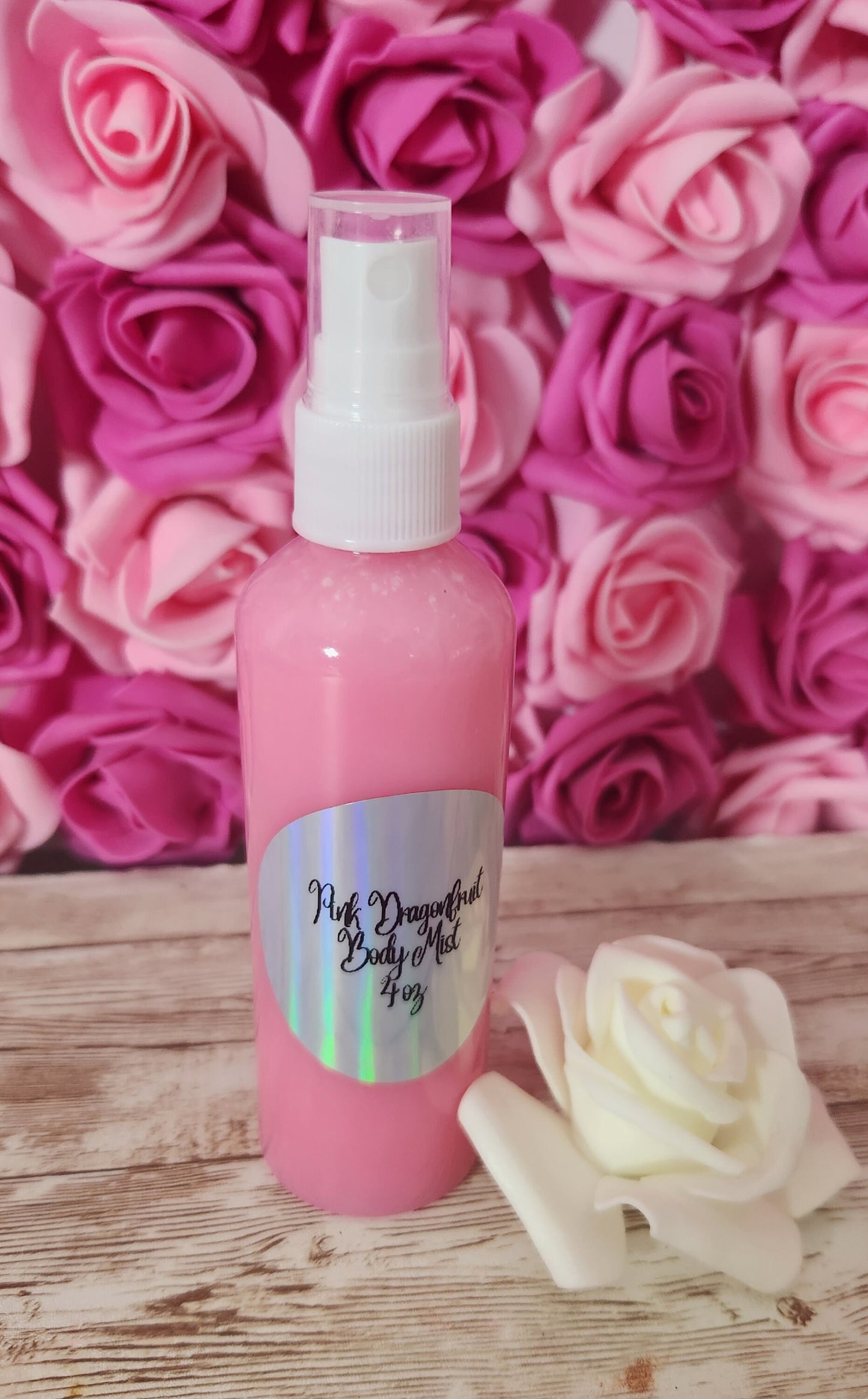 Pink Dragonfruit Moisturizing Body & Hair Spray. 4 oz Handmade Alcohol Free Hair and Body Mist - Glamorous Beauty & Boutique