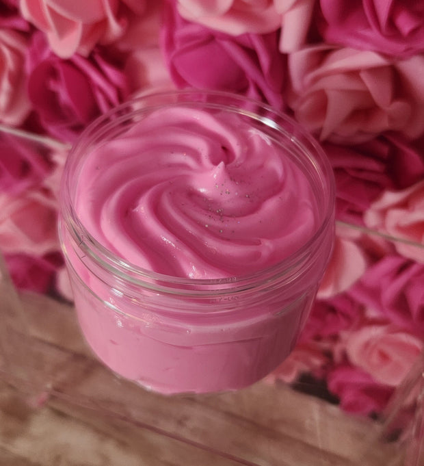 Cherry Blossom Whipped Body Butter. Handmade Avocado, Shea, Mango & Kokum Butter Body Frosting. All Natural Emulsified Body Butter - Glamorous Beauty & Boutique