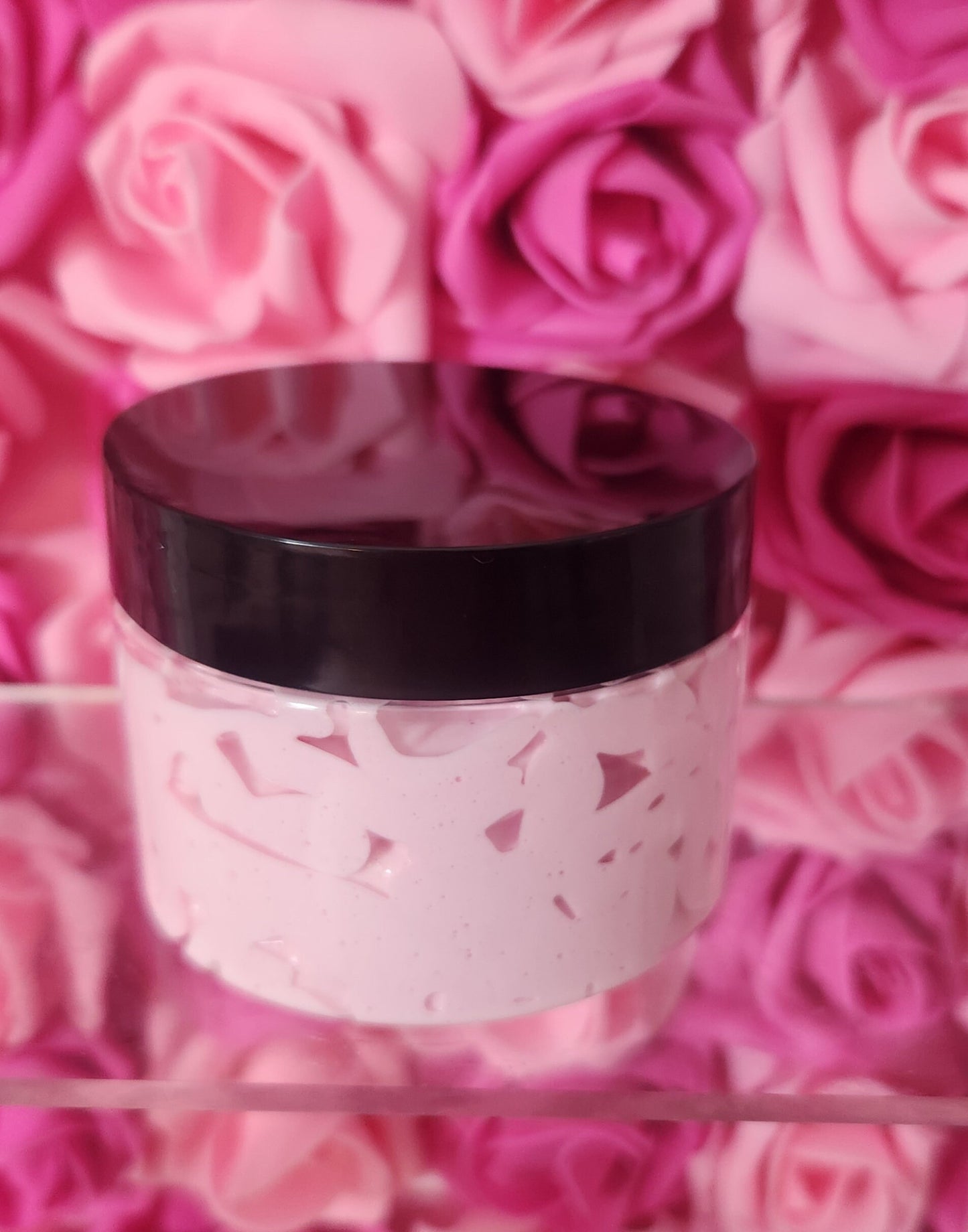 Sugared Strawberry Cookies Whipped Body Butter. Handmade Shea & Mango Butter Body Frosting. All Natural Non Greasy Emulsified Body Butter - Glamorous Beauty & Boutique