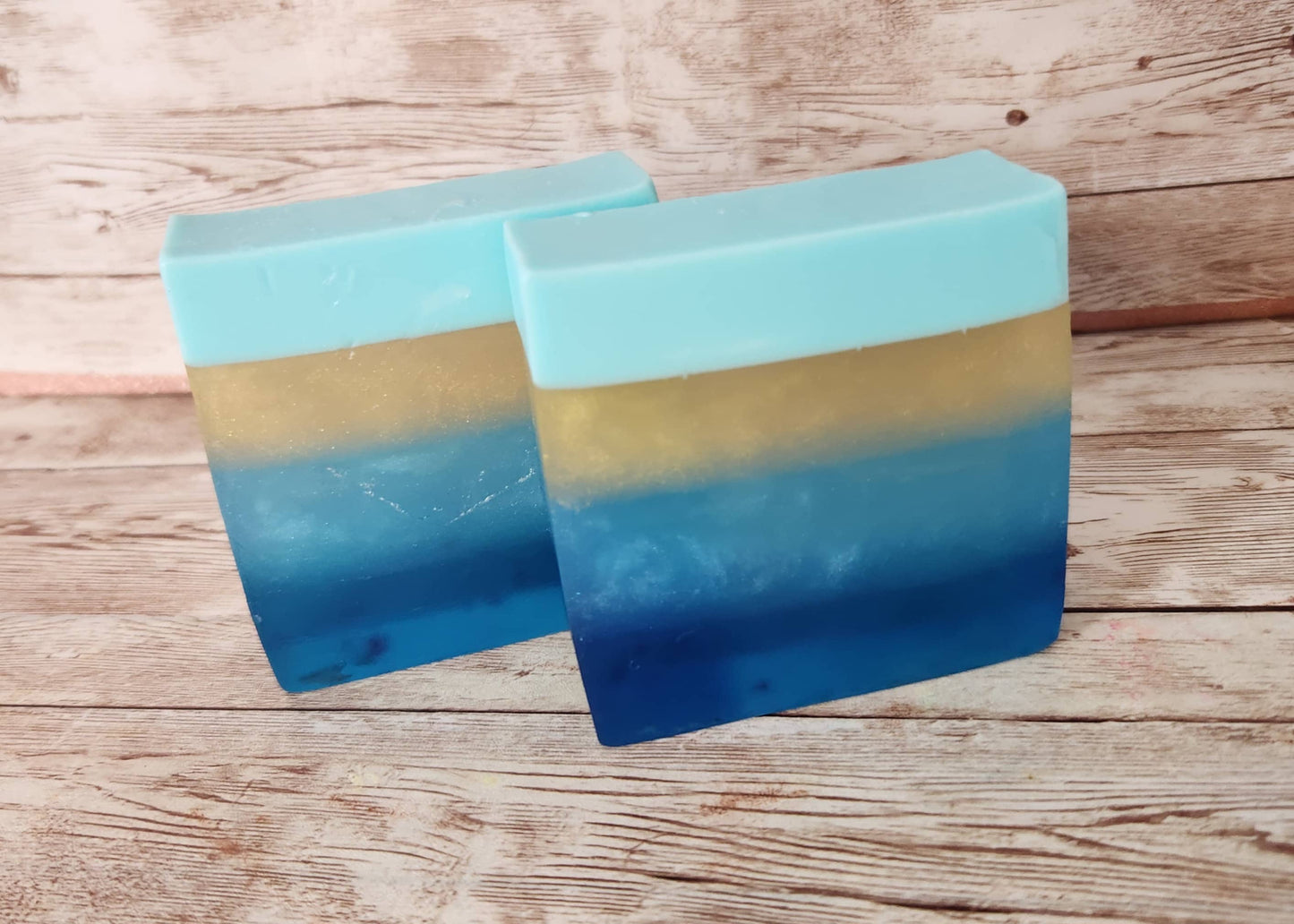 Cool Water for Men Soap. Handmade All Natural Goat Milk & Mango Butter Soap. Makeup Brush Cleaner. Masculine Soap - Glamorous Beauty & Boutique