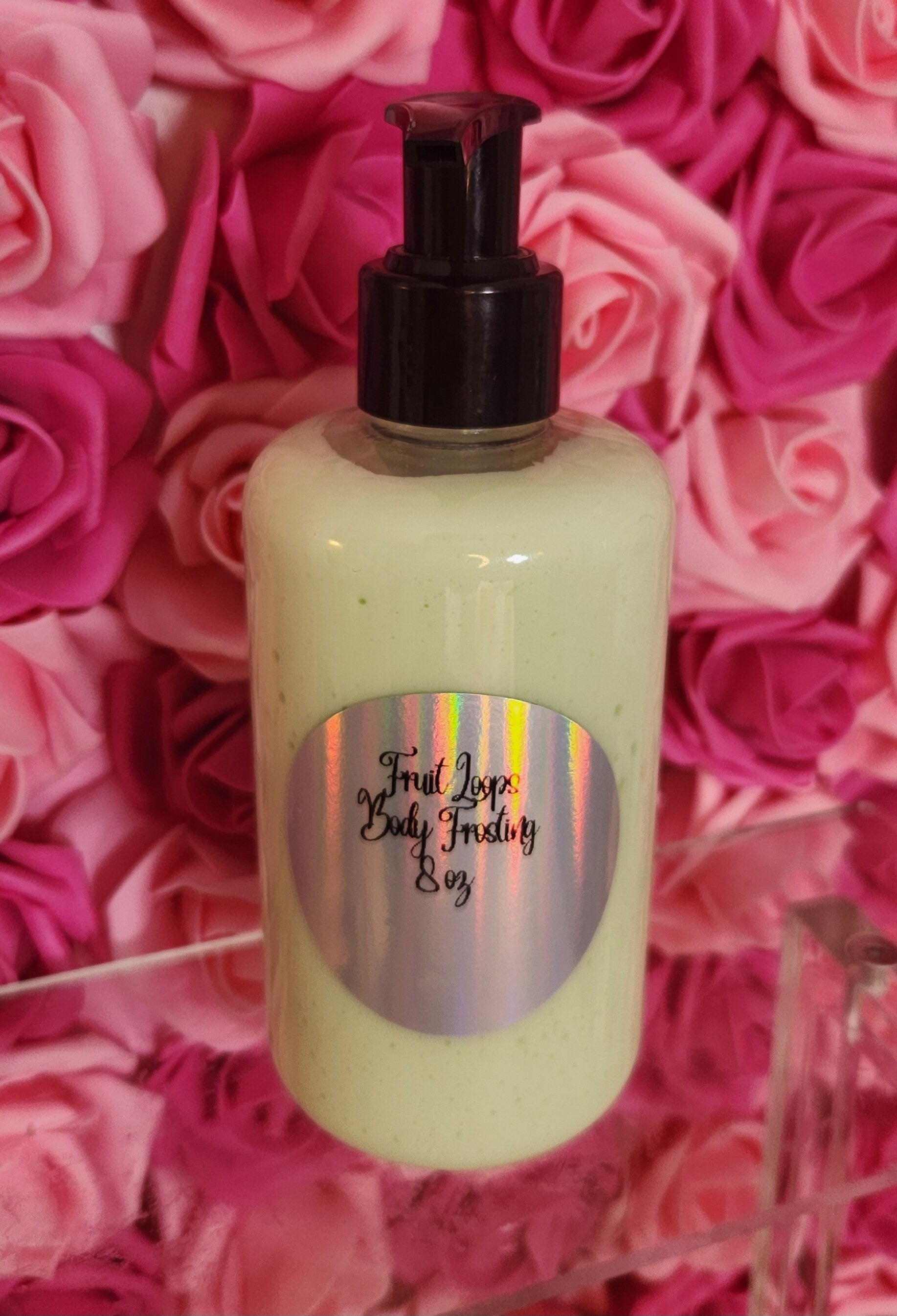 Fruit Loops Whipped Shea Butter Moisturizer. Handmade Shea Butter Body Frosting. All Natural Hand and Body Lotion 8 oz - Glamorous Beauty & Boutique