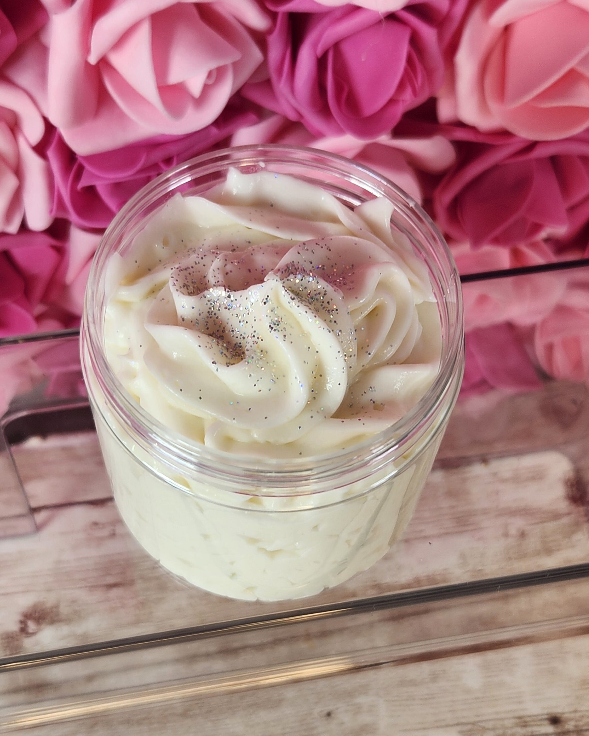 Iced Almond Cookie Whipped Body Butter. Handmade Shea, Cocoa & Mango Butter Body Frosting. All Natural Non Greasy Emulsified Body Butter - Glamorous Beauty & Boutique